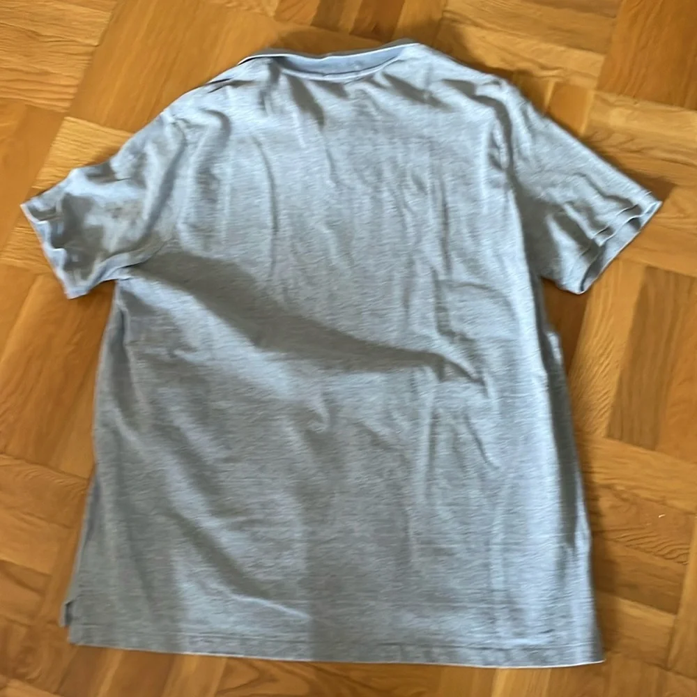 Polo Ralph Lauren Shirt Men Gray Short Sleeve Shirt Size XXL - Picture 3 of 4